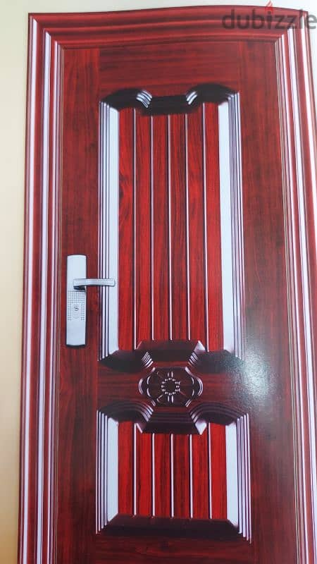 STEEL DOOR ALLUMINUM TUFF N GLASS CHINA LOCK WOODEN DOOR  ALL MANTAIN 1