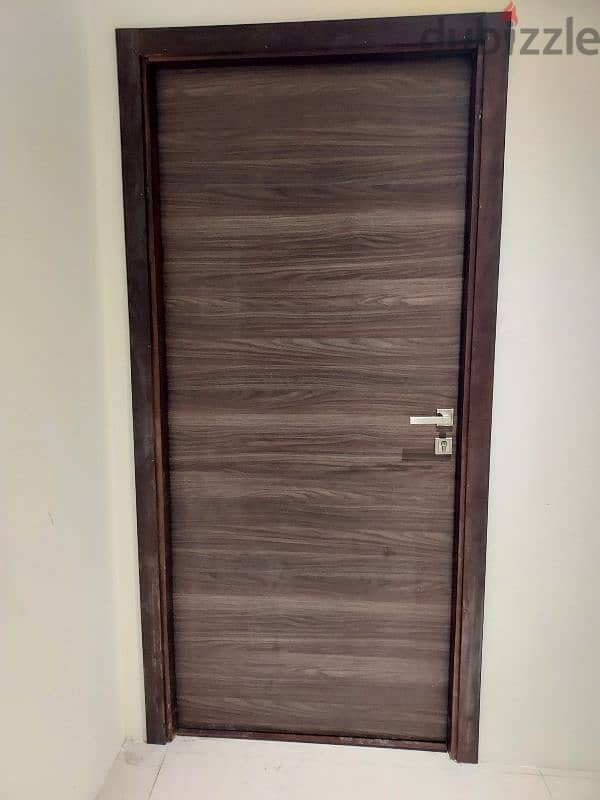 STEEL DOOR ALLUMINUM TUFF N GLASS CHINA LOCK WOODEN DOOR  ALL MANTAIN 3