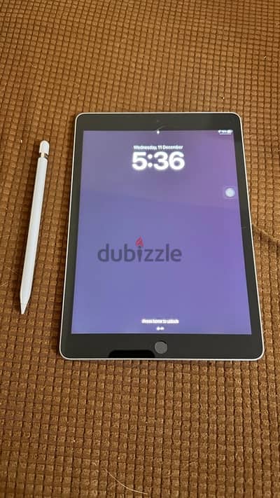 iPad (9th generation) 256 gb grey color with apple pencil for sale