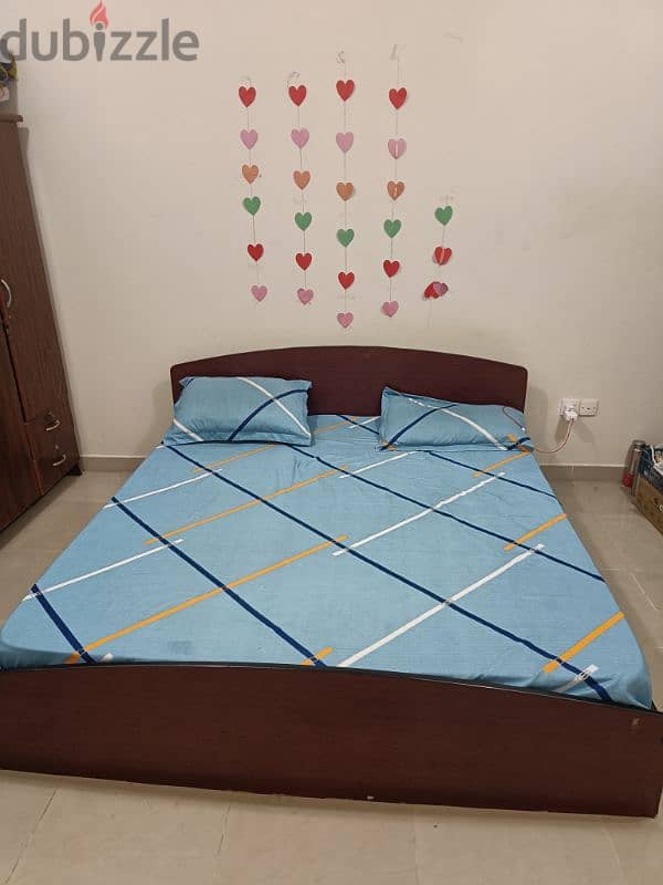 PAN Emirates Double bed with medical mattress 1