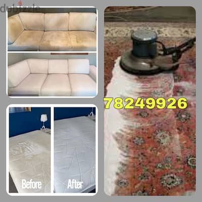 Sofa /Carpet /Metress Cleaning Service available in All Muscat