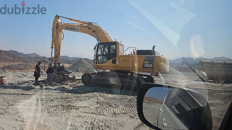 Komatso Excavator 350 4