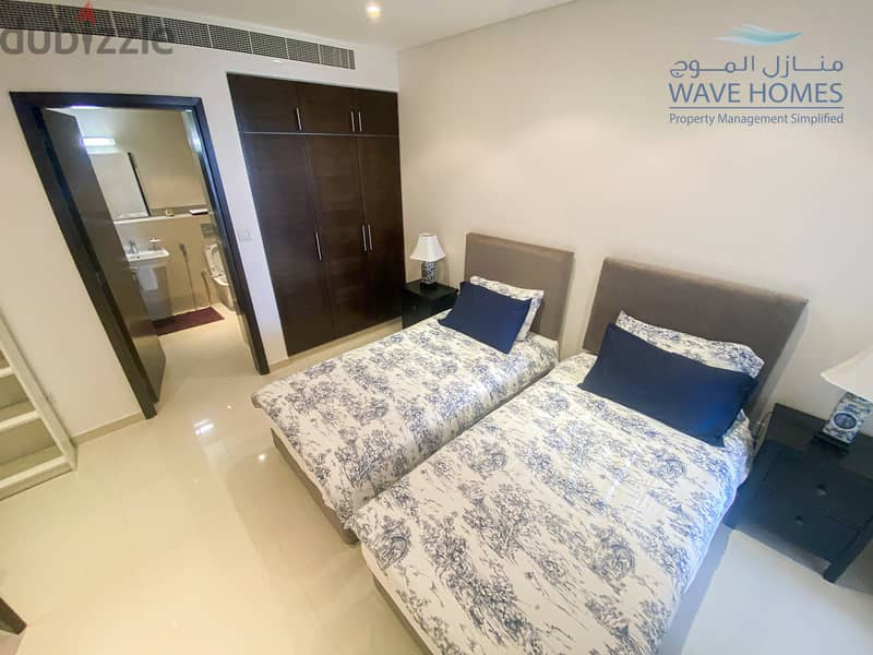 2 Bedroom Apartment Marsa 3 Wave Muscat Almouj 11