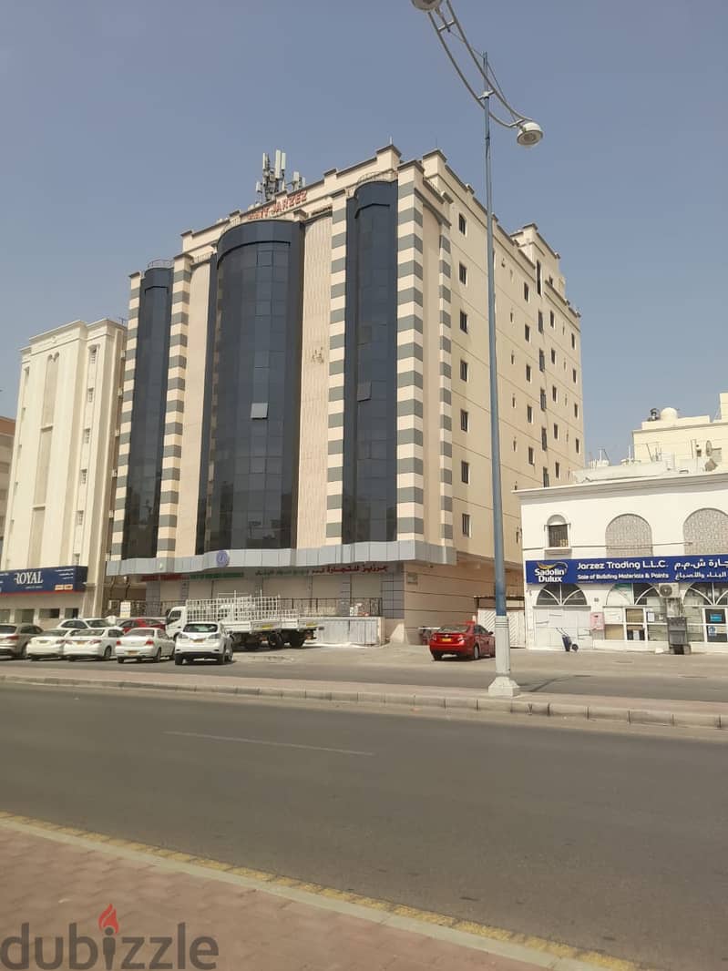 Sharing Room available for 3 months ( Al Ghubra, Jarzez building) 0