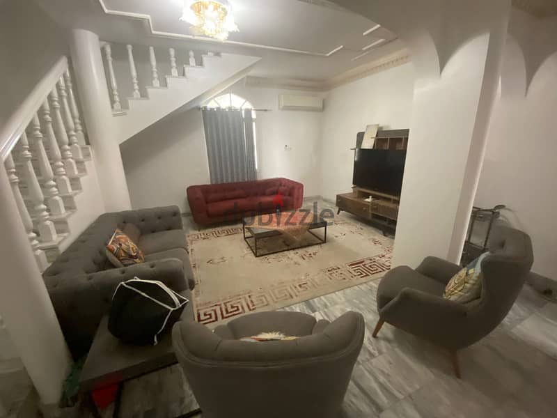 For Rent 6 Bhk +1 Fully Furnished Independent Villa In Shati Al Qurum 14