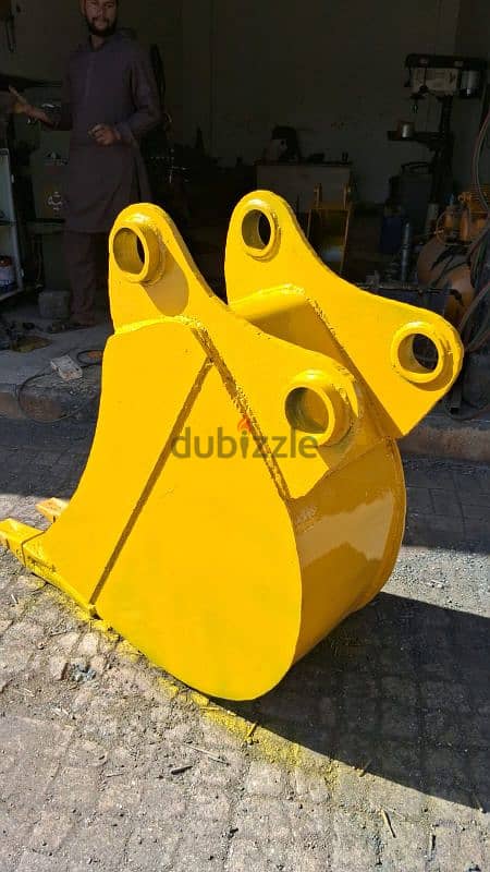 bucket heavy duty for jcb excavator machine 40 cm 4