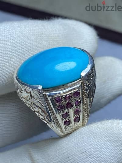 Natural Irani old mine Turquoise فیروزہ