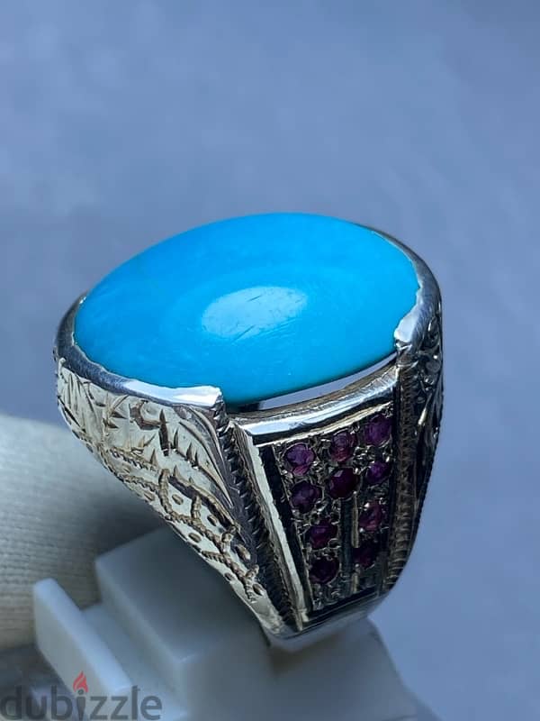 Natural Irani old mine Turquoise فیروزہ 1