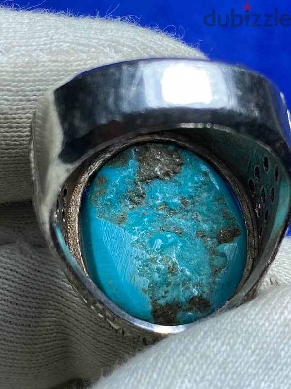 Natural Irani old mine Turquoise فیروزہ 2