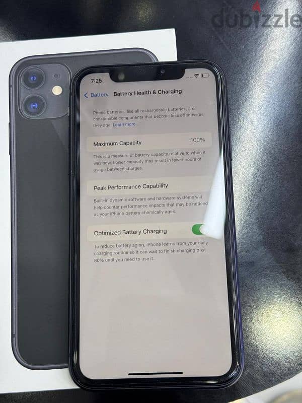 iPhone 11 128 GB 6 month have guarantee battery 100% 0