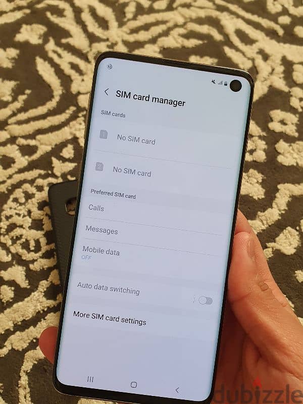 Samsung S10 (dual sim) 128gb 8gb almost new condition 7