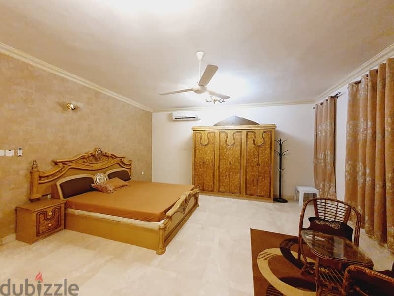 Fully furnished 1BHK flat for rent al Azaiba nearby Zubair 2