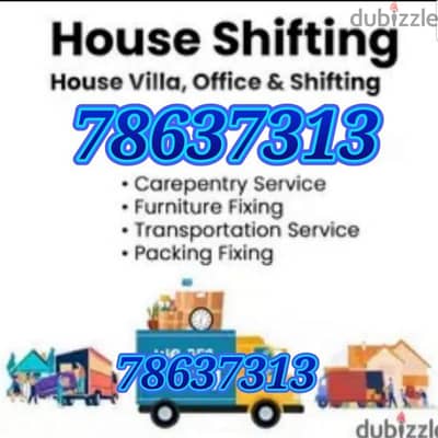 Mover house shifting,Carpenter transport pickup  شحن نقل عام آثاث