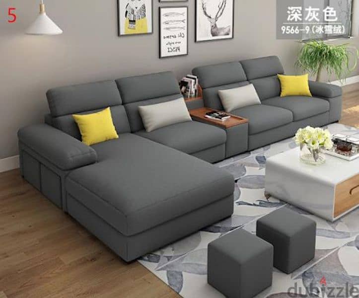 brand new model sofa l shape sofa with bed 0