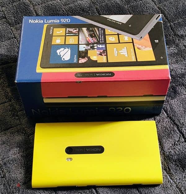 Extremely Rare Nokia Lumia 920 Yellow Brand New Never Used 7