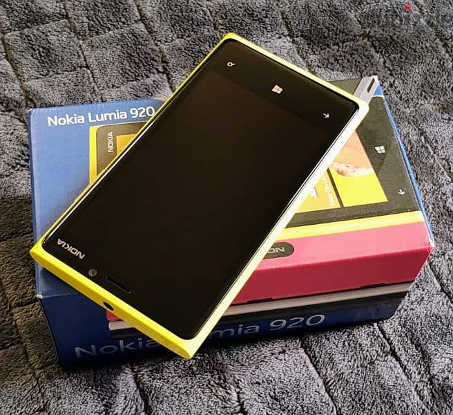 Extremely Rare Nokia Lumia 920 Yellow Brand New Never Used 9