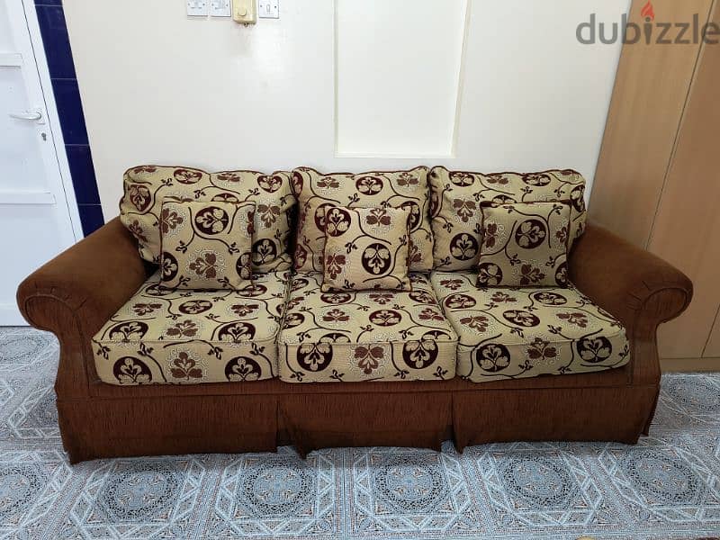 Sofa set 3+3+1+1 seater. 12 Rials per seat 2