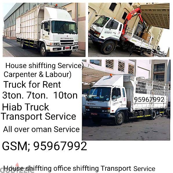 Truck for rent 3ton 7ton 10ton truck transport Shiffting Service 0