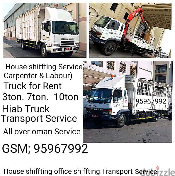 Truck for rent 3ton 7ton 10ton truck transport Shiffting Service 0