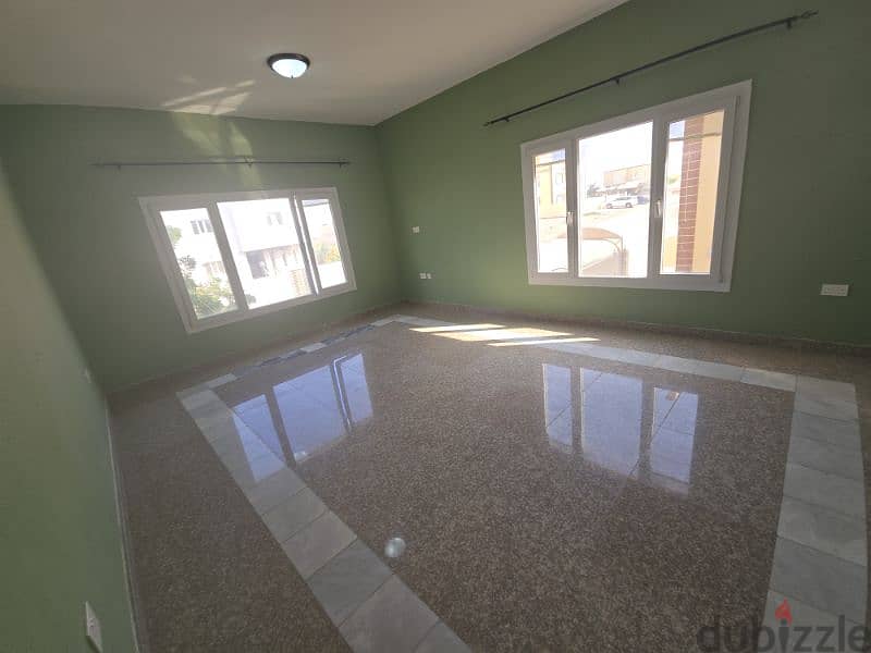 spacious  villa near Indian school mobelah hai al Noor 4