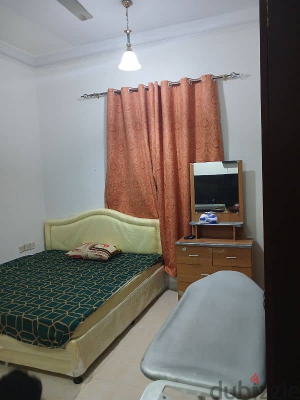 1 bhk furnished for rent in Azaiba including All 0