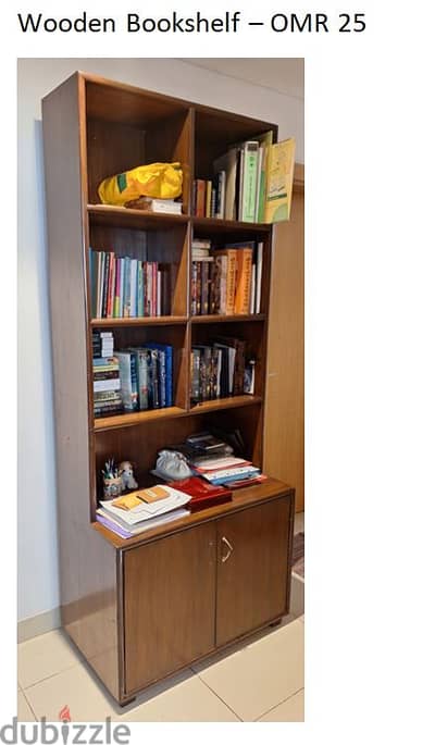 Wooden Bookshelf for Sale