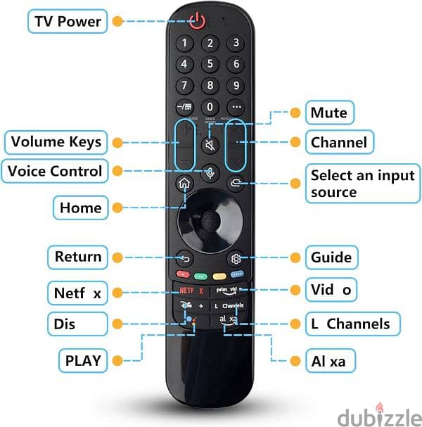 LG universal smart TV magic remote control 0