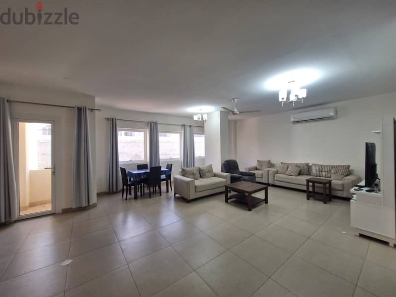 3 BR Fully Furnished Apartment in Qurum 0