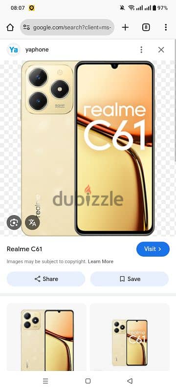 realme c61 good as new urgent sale only 2