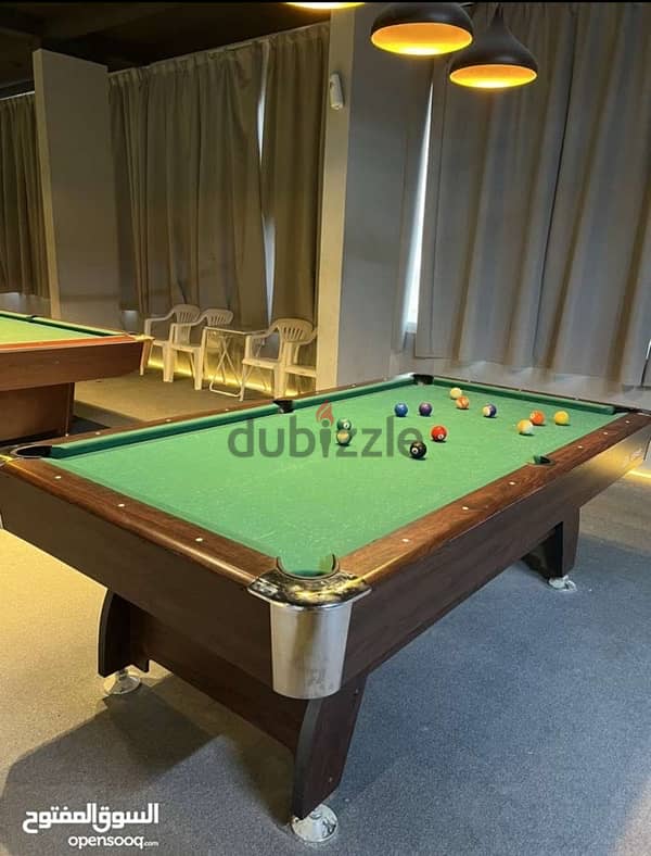 صالة بليارد للبيع/ billiards for sale 3