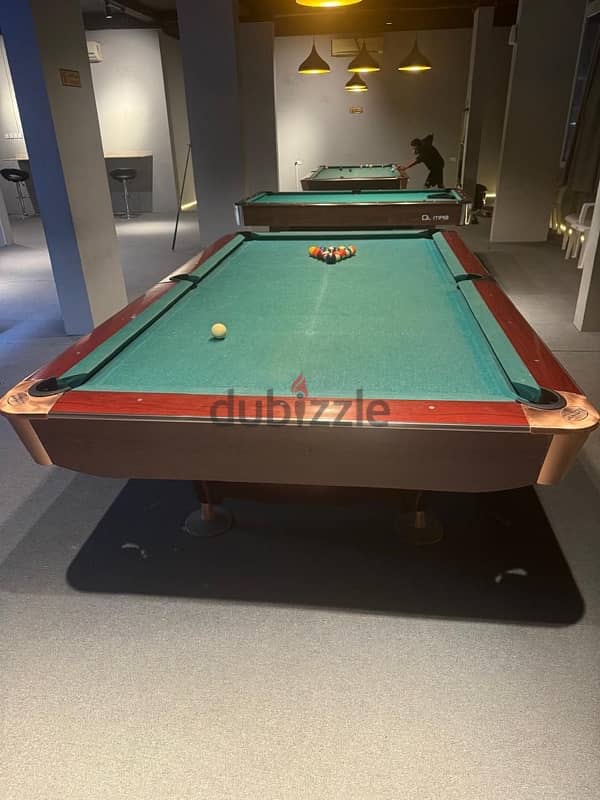 صالة بليارد للبيع/ billiards for sale 4