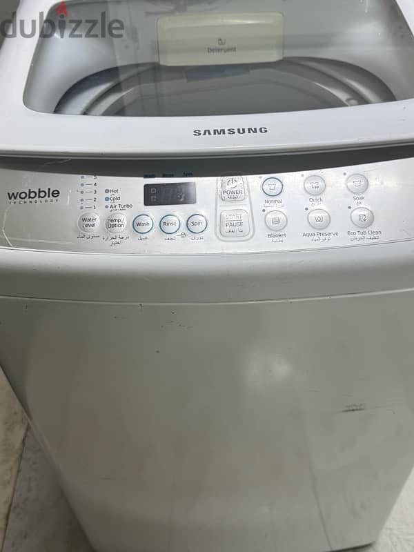 samsung 8 kg washing machine for sale in working condition 0