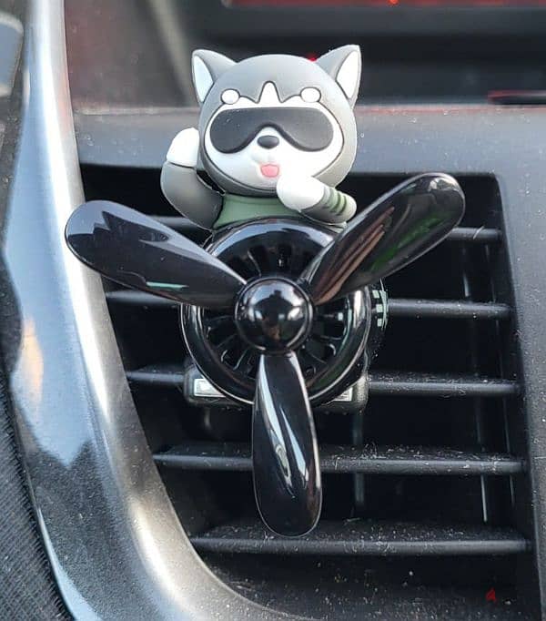 Car Air Freshener Bear Pilot Auto Accessories Interior Perfume 7