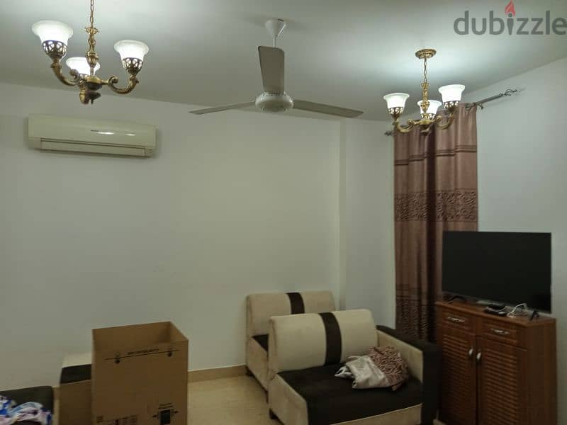 furniture flat in ghubrah north with wifi and water 5