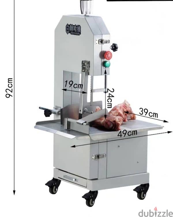 منشار تقطيع اللحوم الحجم الكبير جوده عاليه في التقطيع عرض meat cutting 0