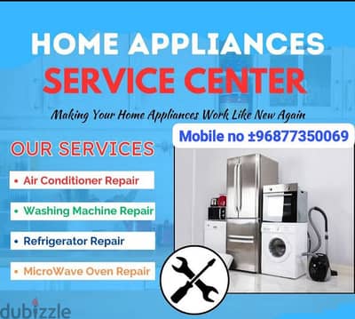 AC FRIDGE WASHING MACHINE SERVICE OR REPAIR IN DUQM