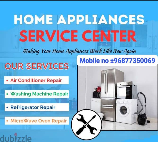 AC FRIDGE WASHING MACHINE SERVICE OR REPAIR IN DUQM 0