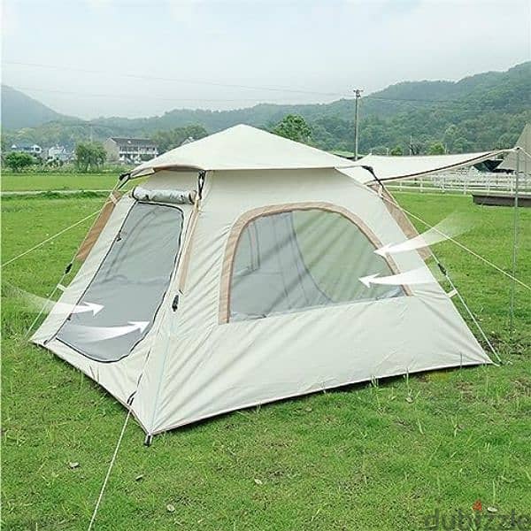 Arabest Camping Tent for 3-4 Person Easy Set Up 11