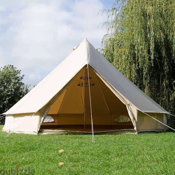 Glamping party bell tents 1