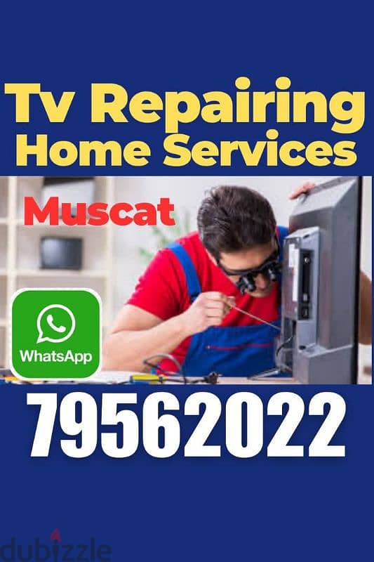 tv rapairing home sarvice all muscat 0