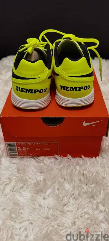 Nike Tiempo for Kids size 35.5 EUR