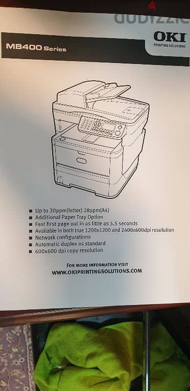 oki multifunction printer just like new 3