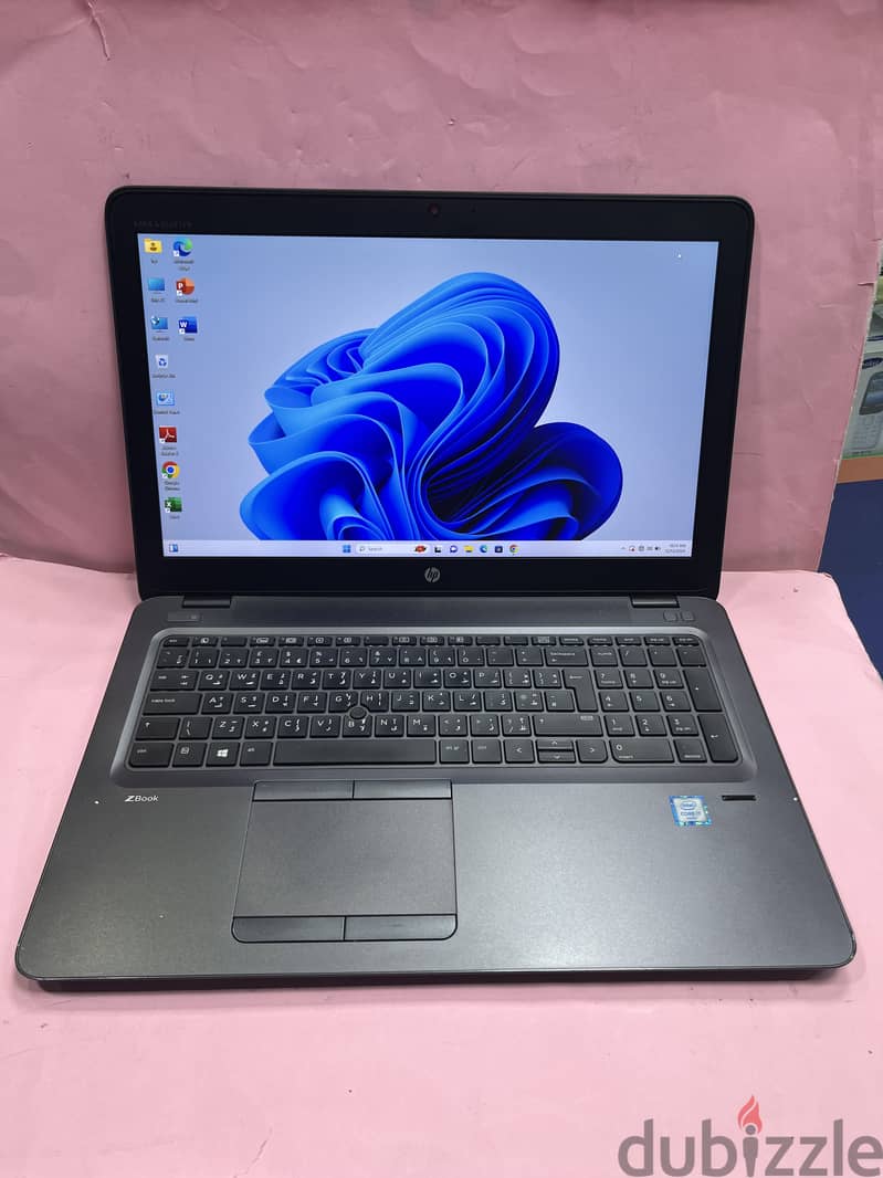 HP ZBOOK 15u G3 2GB AMD GRAPHICS CORE I7 32GB RAM 1000GB SSD (1TB. SSD) 1