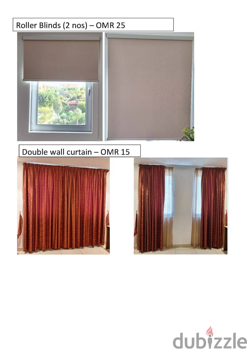 Used houshold curtains (check description for pricing) 0