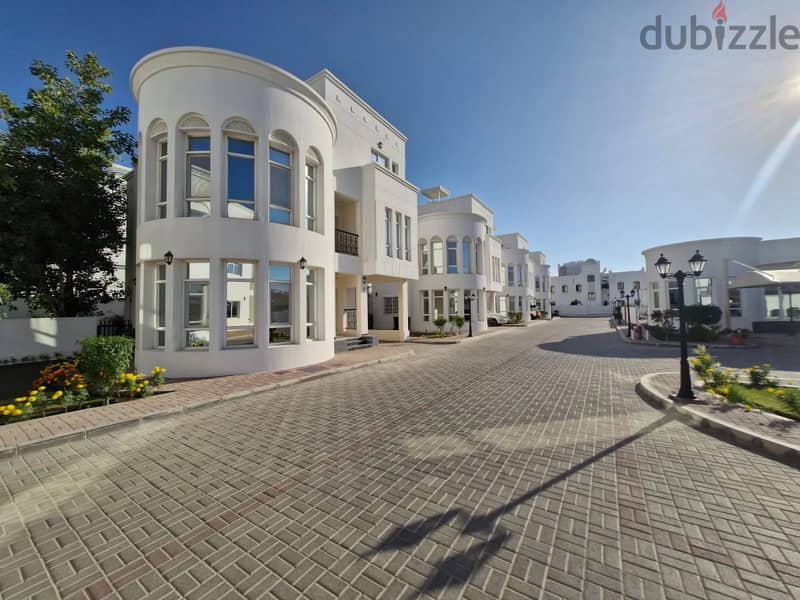 4 BR Villa with Shared Pool & Gym in Shatti Qurum 0