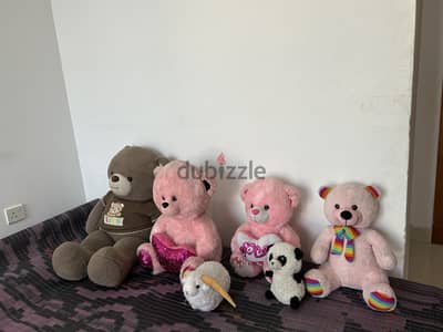 Soft toys - clean and good condition