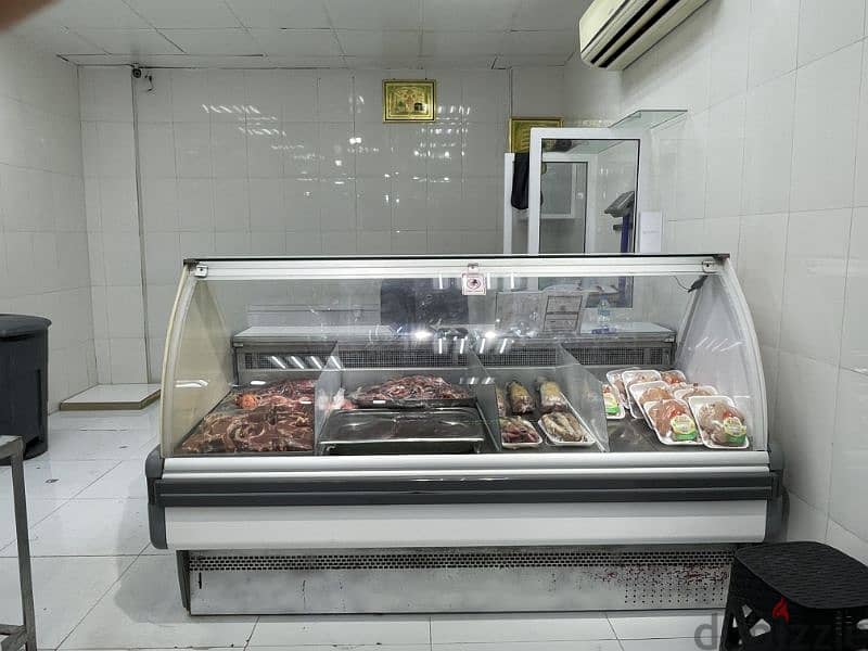 Meat and poultry shop for sale with Ac,refrigerator,cutting machines 3