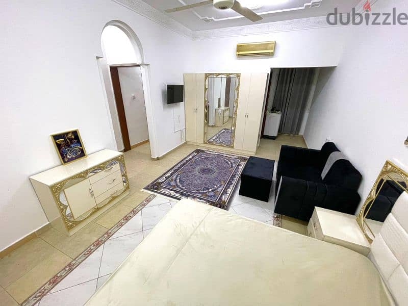 For rent : a fully furnished studio in a special location in Atheba 1