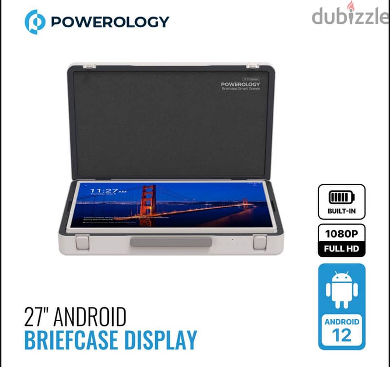 Powerology 27 Android Briefcase Display 1