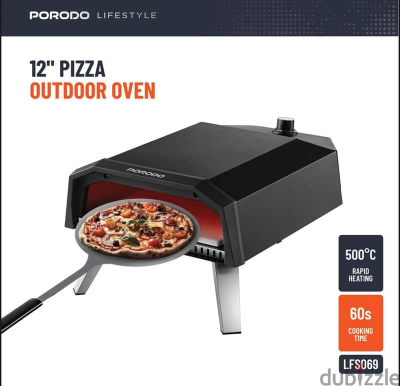 Porodo 12 Pizza Outdoor Oven 0